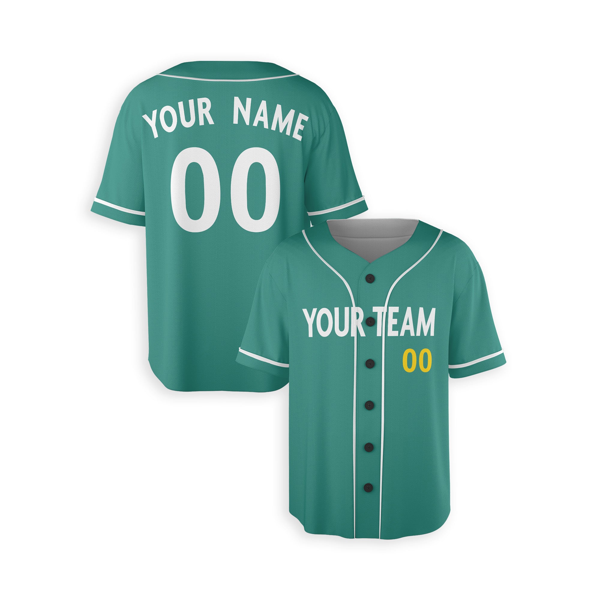 Personalized Boston Red Sox Inspired Alternate Style Jersey - Green