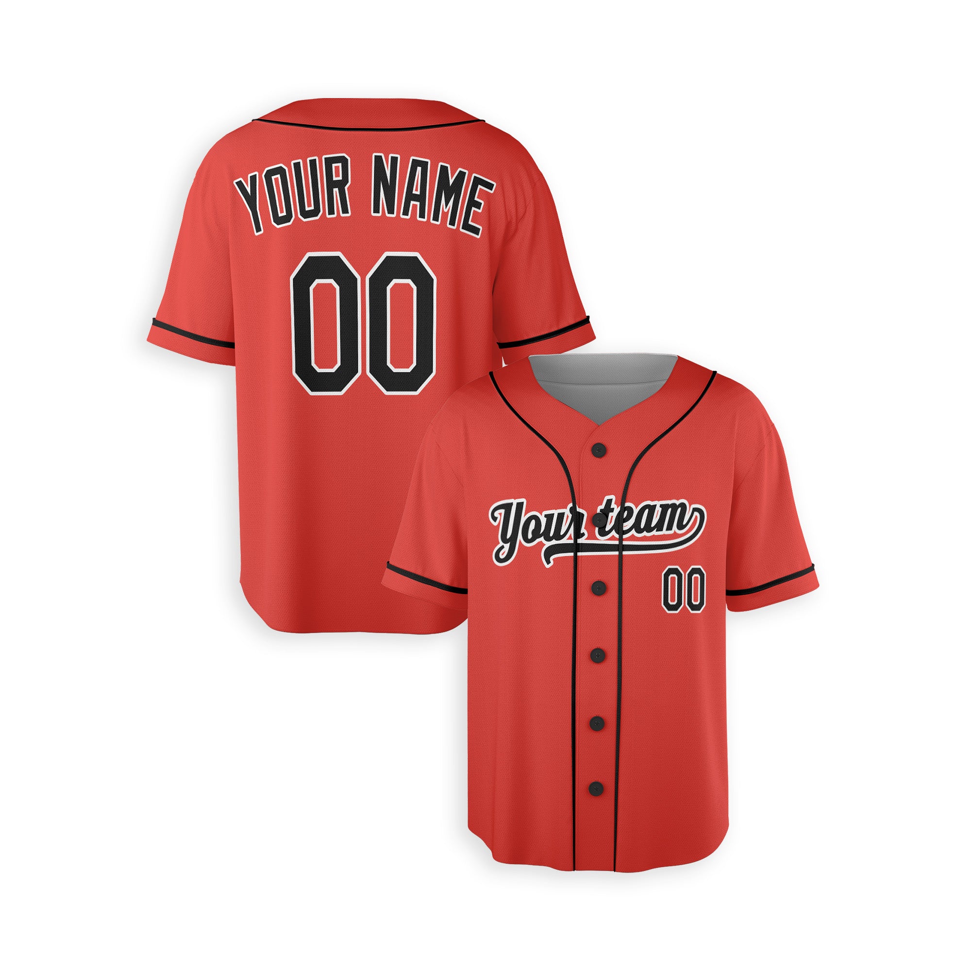 Personalized Baltimore Orioles Inspired Alternate Style Jersey - Orange