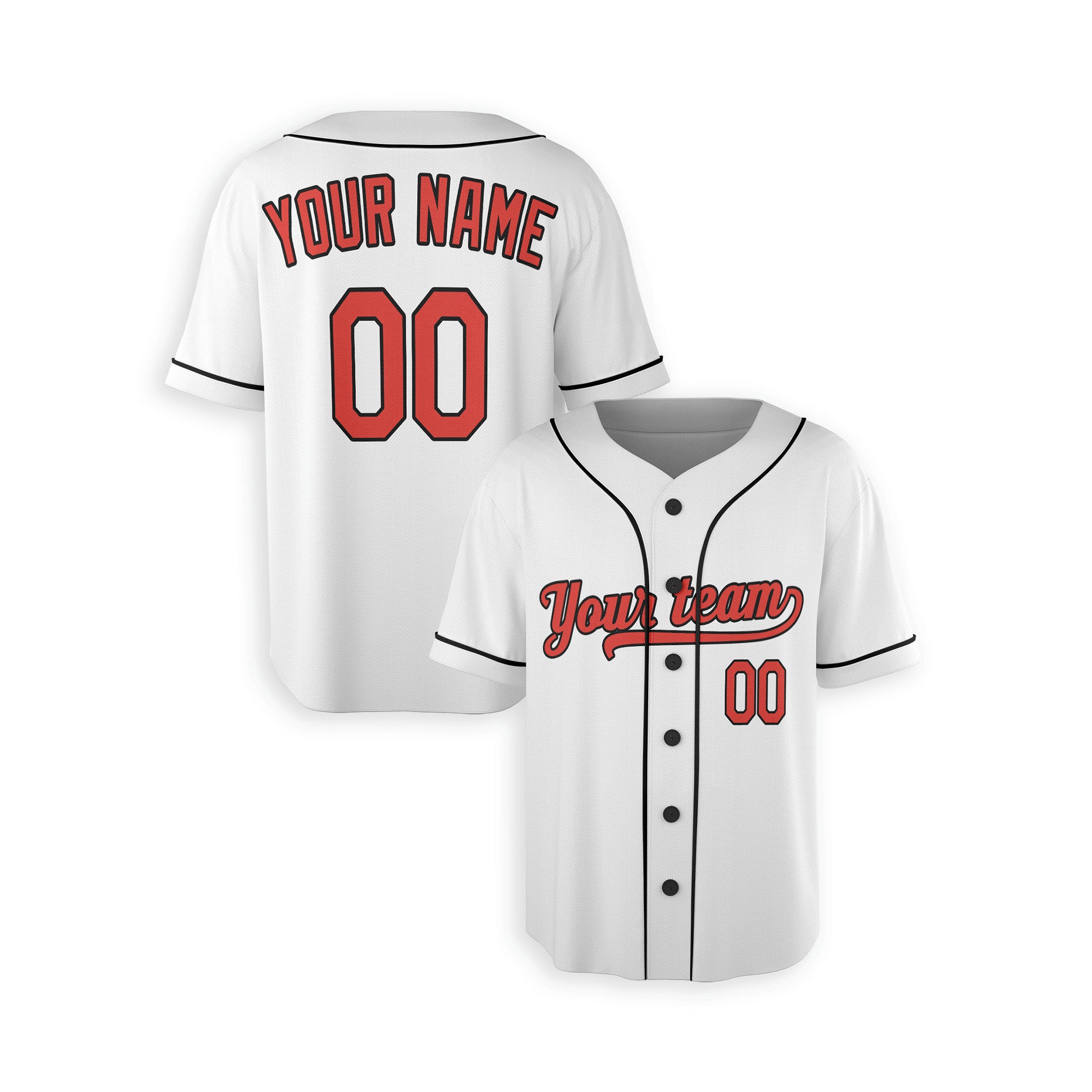 Personalized Baltimore Orioles Inspired Alternate Style Jersey - White