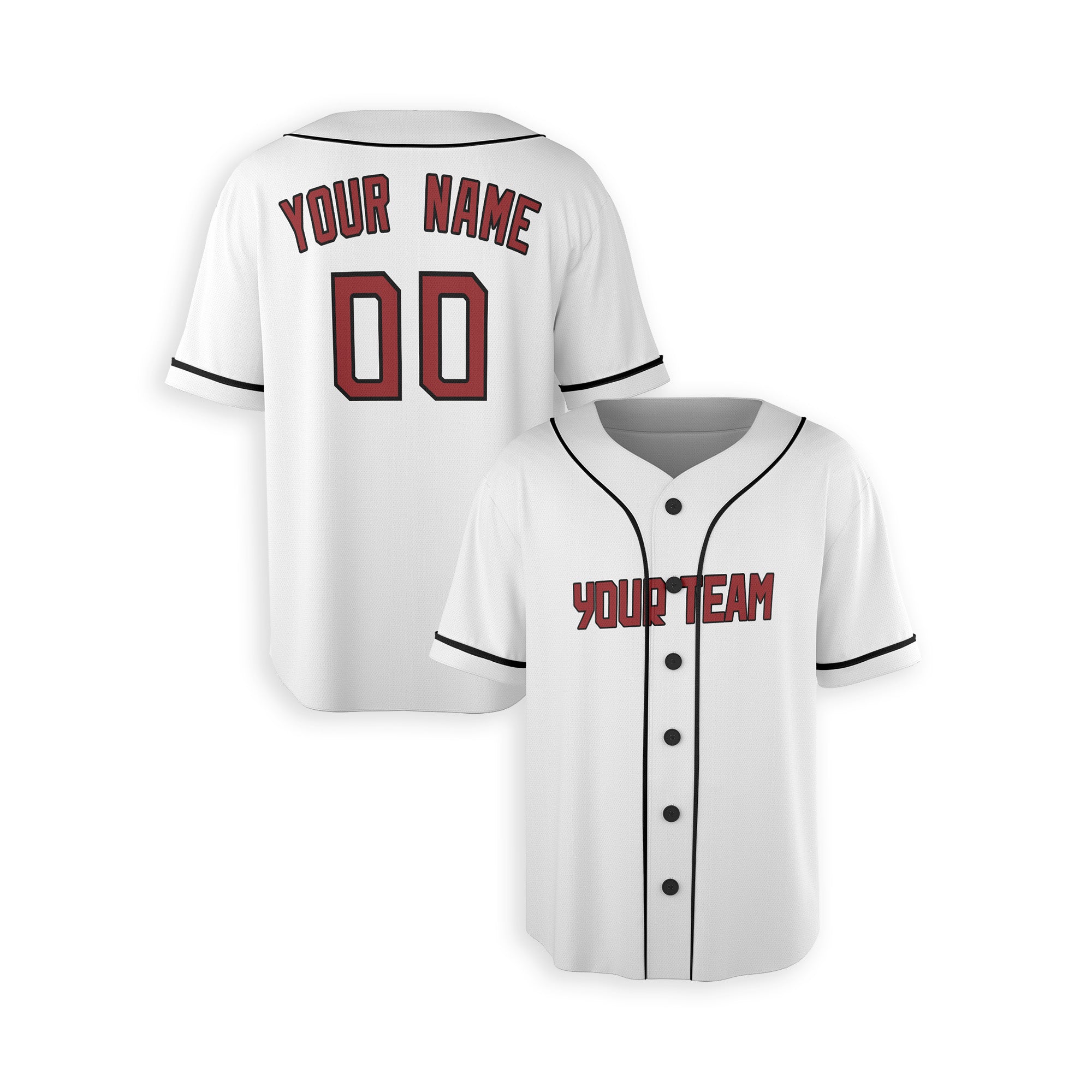 Personalized Cleveland Guardians Inspired Alternate Style Jersey - White