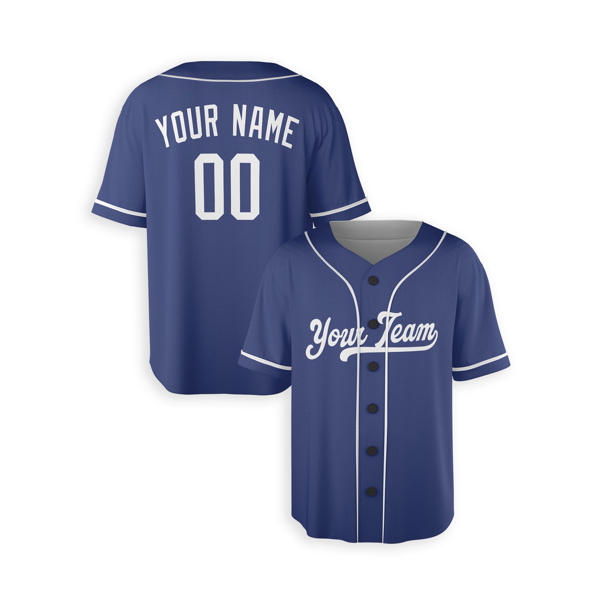 Personalized Los Angeles Inspired Alternate Style Jersey - Navy
